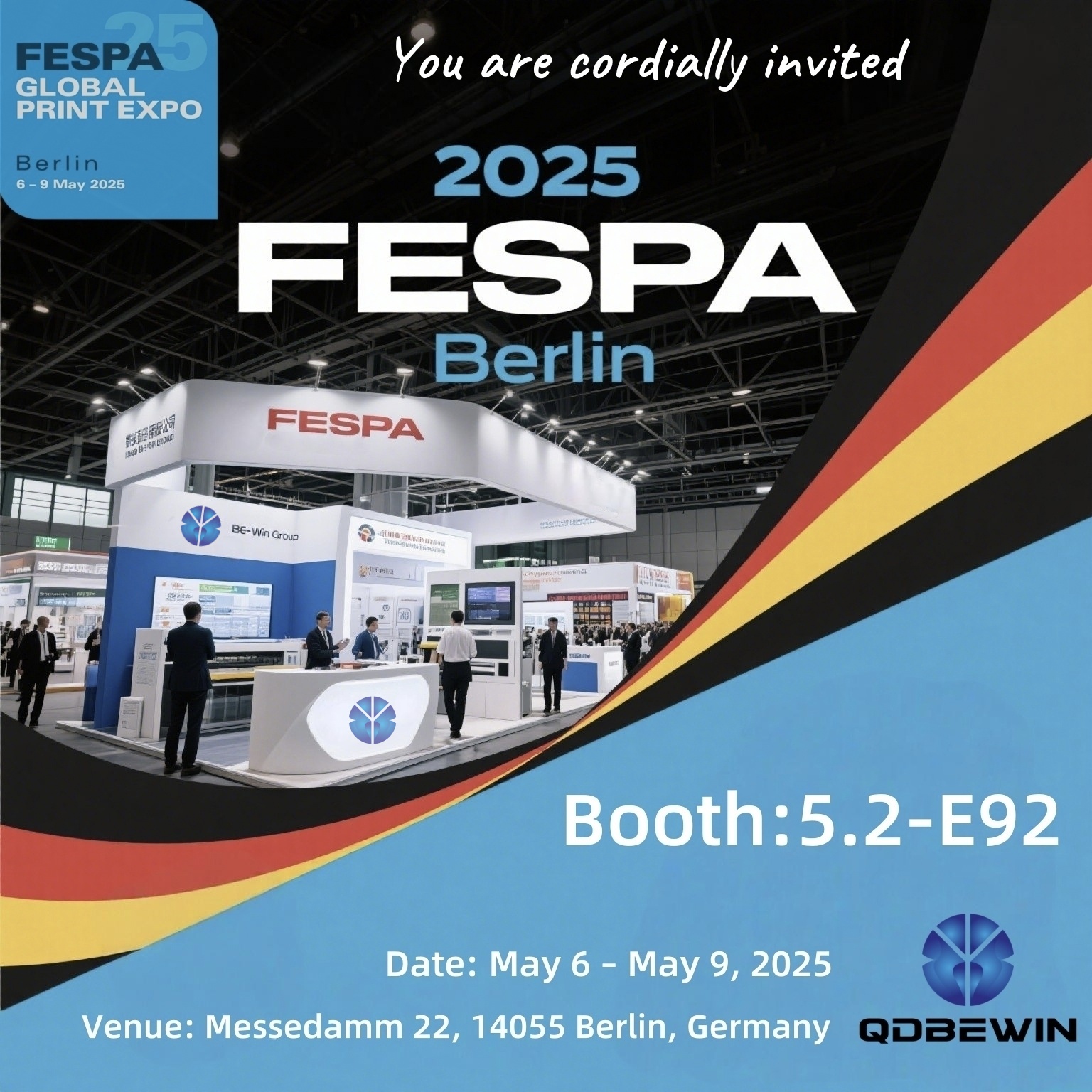 Qingdao Be-Win ad Showcase ad FePa MMXXV Berolinum - Booth 5.2, E92