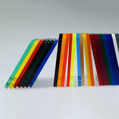 Color enim semper in orationibus meis: Mittite Acrylic Sheet Lucis Characteres